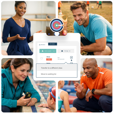 Kid's Activity Club leaders using club management software