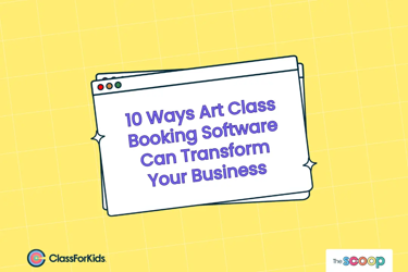 Art Class Booking Software